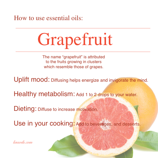 How to use grapefruit essential oil